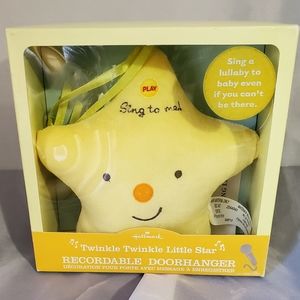 Twinkle Twinkle Little Star Recordable Doorhanger